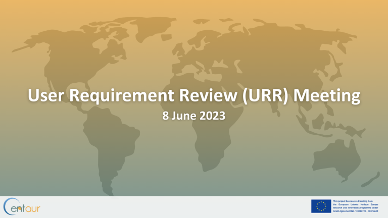 User Requirement Review Meeting news banner