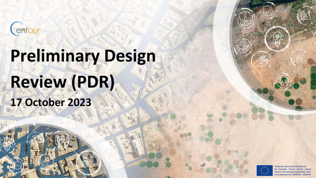 PDR Meeting Banner