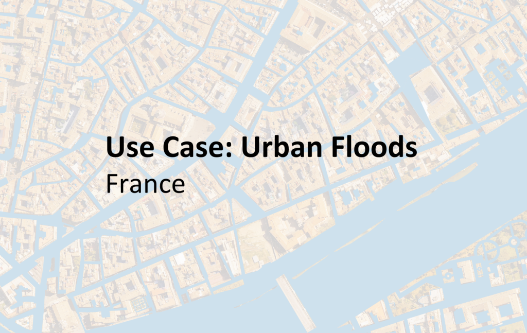 Urban Floods France Use Case Banner